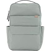 RED ROVR Roo Lightweight 1 LB Diaper Bag Backpack | 11 organizational pockets| Durable & Water-Resistant (Sage)