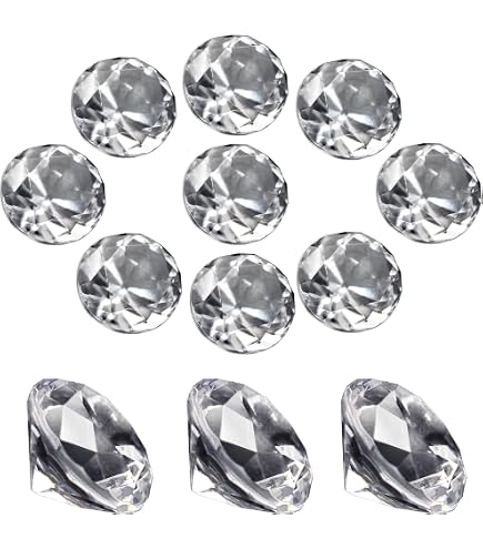 50 Pierres Précieuses Acrylique Dorées Gouttes 13x18mm – Strass à Dos Plat Pour Bijoux, Mariage, Peinture Visage, Scrapbooking Et Artisanat