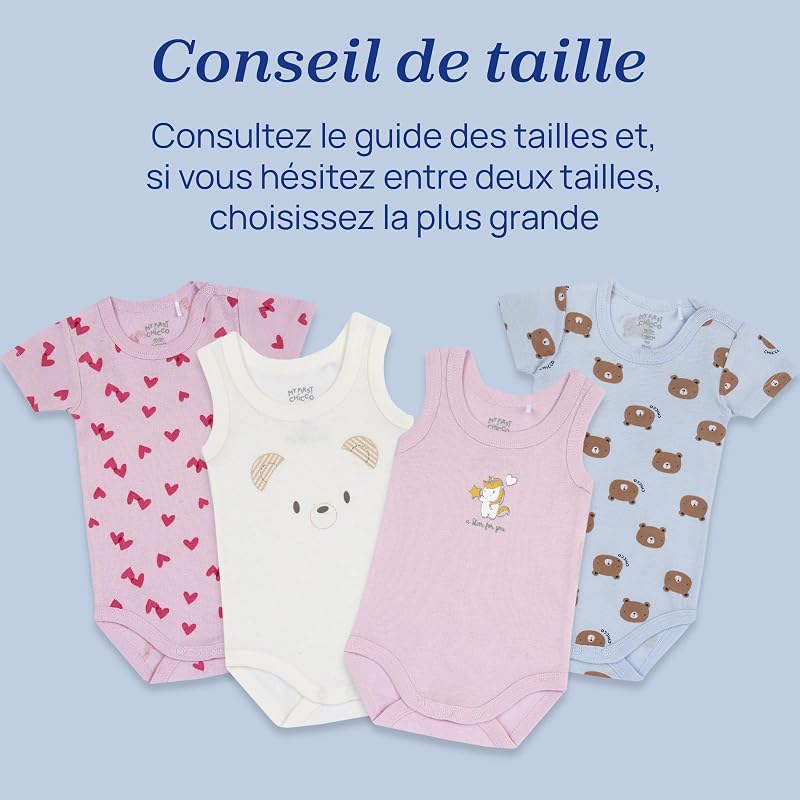 Bébé garçon Lot de 4 Bodies Sans Manches
