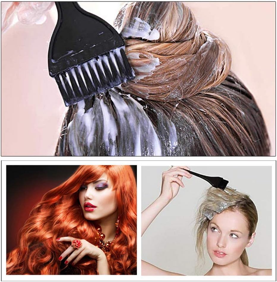 6pcs Balayage Board and Brush Kit, 3pcs Balayage Highlighting Board with Teeth and 3pcs Hair Coloring Brush Flat Top Comb Board Balayage Paddle for Hair Coloring Dyeing DIY Hairdressing Tint Tool: Kitchen & Dining