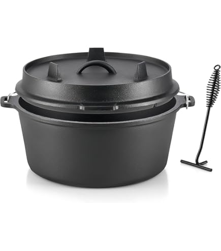 Pre Seasoned King Kooker Dutch Oven Dutch Oven King Kooker