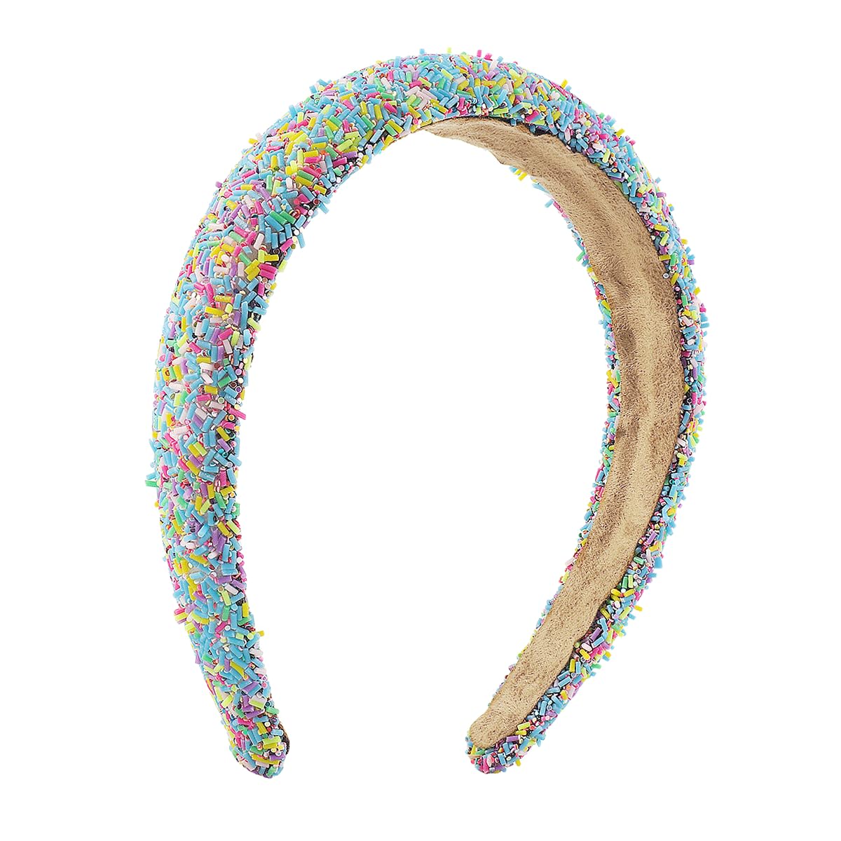 scicent Women's Fashion Headbands Rhinestone Hairband Handmade Baroque Crystal Soft Padded Head Band Bridal Elegant Wedding Wide Hairbands 16614 — image 1