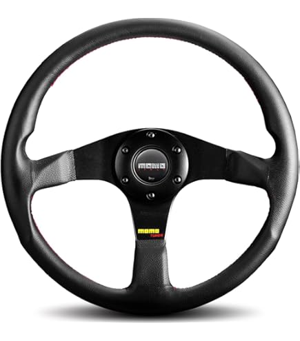 Amazon.com: Momo TUN35BK0B Tuner Black 350 mm Leather