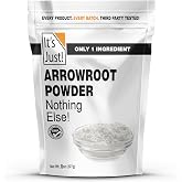 It's Just - Arrowroot Powder, 8oz | Natural Thickener, Gluten-Free, Dairy-Free, Non-GMO, Cornstarch Substitute