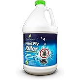 Natural Elements Fruit Fly Killer | Drain Flies, Gnats, Flying Ants | Home & Commercial Use | Non-Toxic Gel Formula | 1 Gallon | 128 Fl Oz
