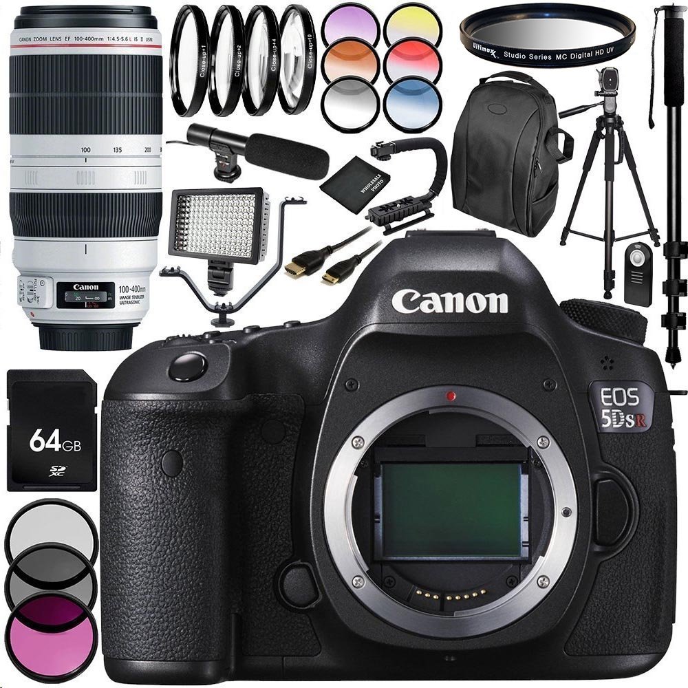 Canon EOS 5DSR cámara DSLR con EF 100-400mm f/4.5-5.6L IS II USM ...