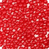 SweetGlob Sour Fruit Chewy Candy Balls (Red Sour Cherry, 1 Pound)