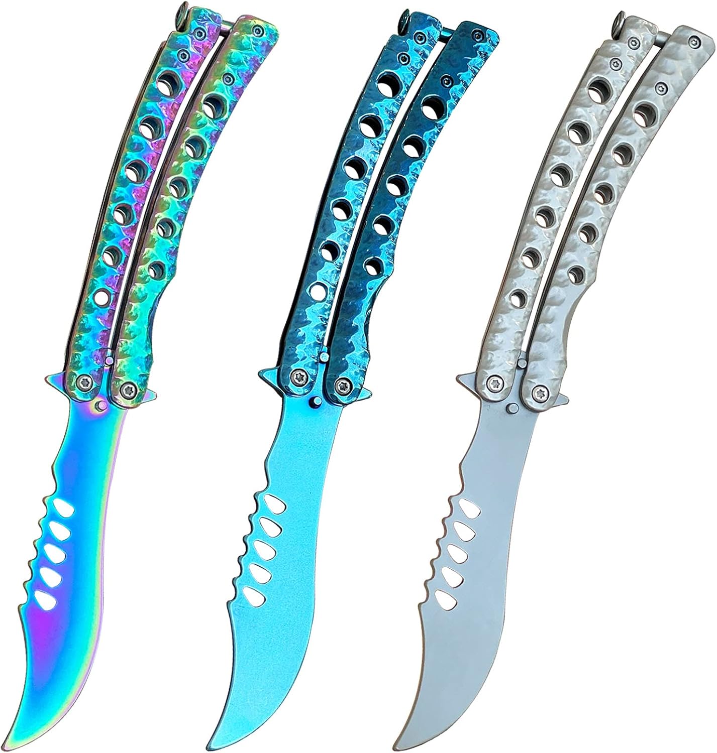 YZH GOAT Stainless Steel Steel Metal Folding Practice Training Tool Easy to Use for Beginners and Kids (Black) : Sports & Outdoors