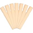 Wooden Paint Stir Sticks - ANTETOK 10 Inch Paint Sticks Stirrers for Paddles Resin or Wood Craft Sticks, Garden and Library Markers(Pack of 50)