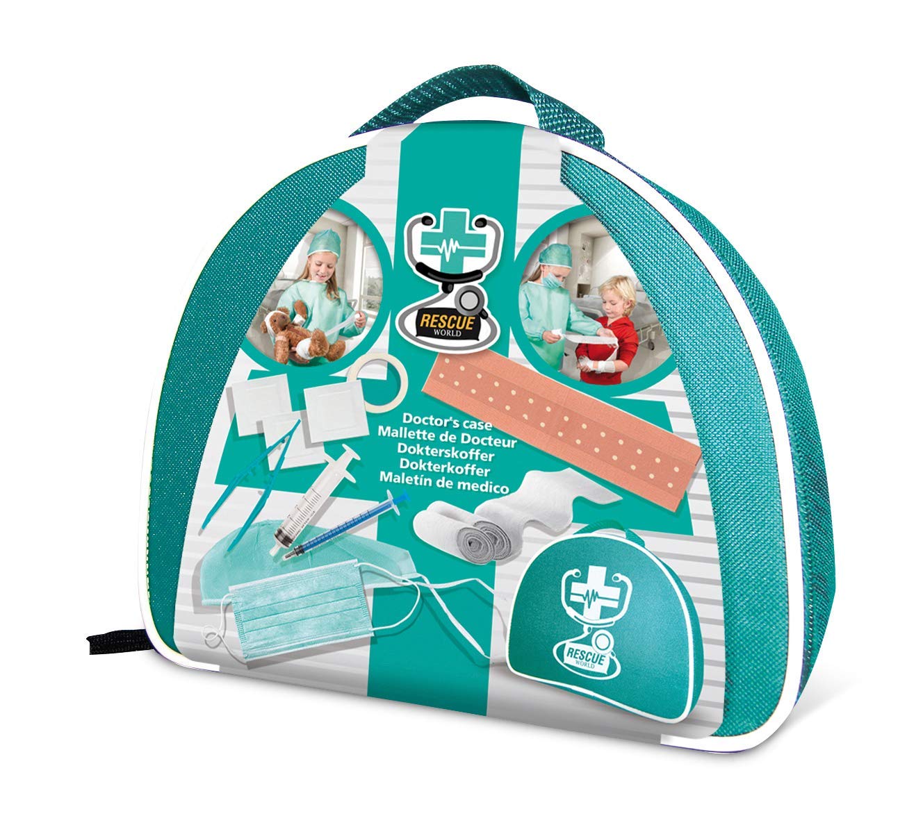 SES Creative 09201 Rescue World Doctor's Case Toy, Mixed