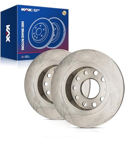 AutoShack 10.25" (260.34 Mm) Rear Solid Drilled & Slotted Brake Rotors E-Coated Replacement For 2006-2015 Honda Civic 2013-2015 Acura ILX 2006-2011 Acura CSX 2-PC Set ShadowGuard, Rotors - Canada
