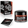 A-Premium 10K Miles Protection Spin On Oil Filter Compatible with BMW Series I01 i3 2014-2021, i3s 2018-2021, Replace# 11427673541, 1651087J00