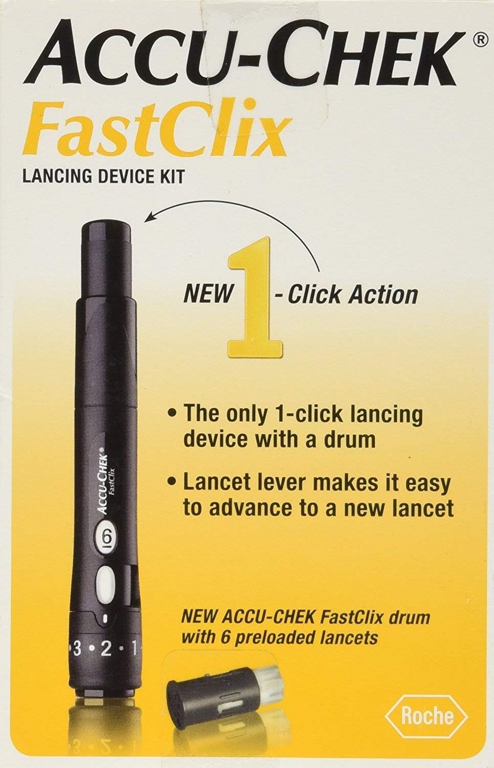 Fastclix Accu-Chek Fastclix Lancing Device Kit (3 Pack)