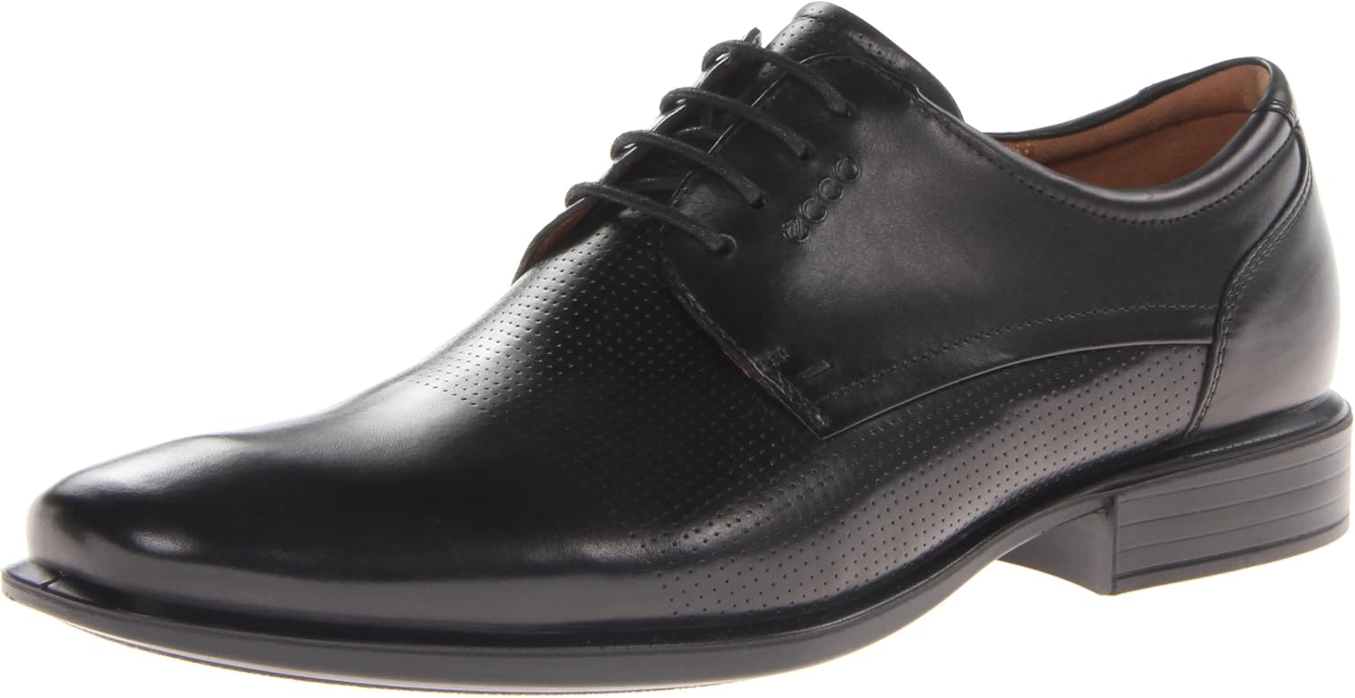 ECCO Cairo Mens Formal Lace Up, Black, Size 46 Amazon.co