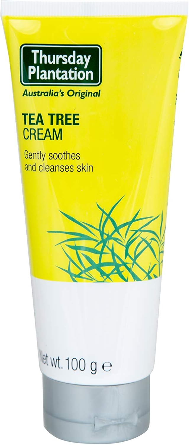 THURSDAY PLANTATION Tea Tree Cream 100ml (PACK OF 1), White, 100 ml (Pack of 1)