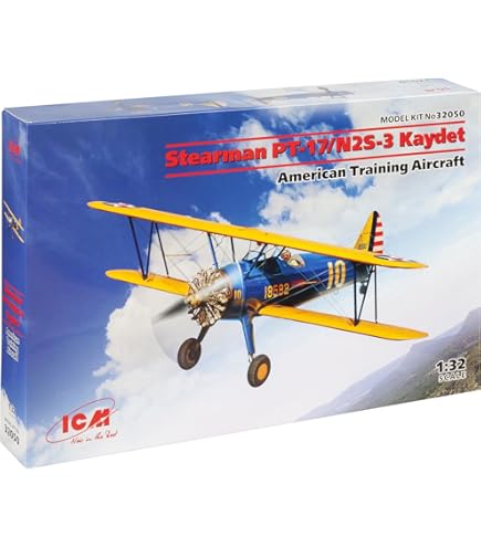 Amazon.com: Hobby Master for Boeing Stearman PT-27 KAYDET FK107