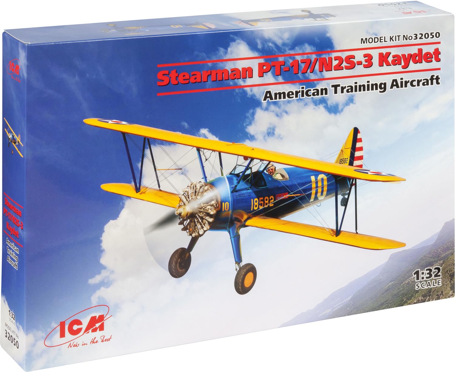 ICM 1:32 - Stearman PT-17/N2S-3 Kaydet