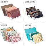 mDesign Clutch Bag Organiser Set of 4 - 3 Slot Handbag Storage Tray view 8