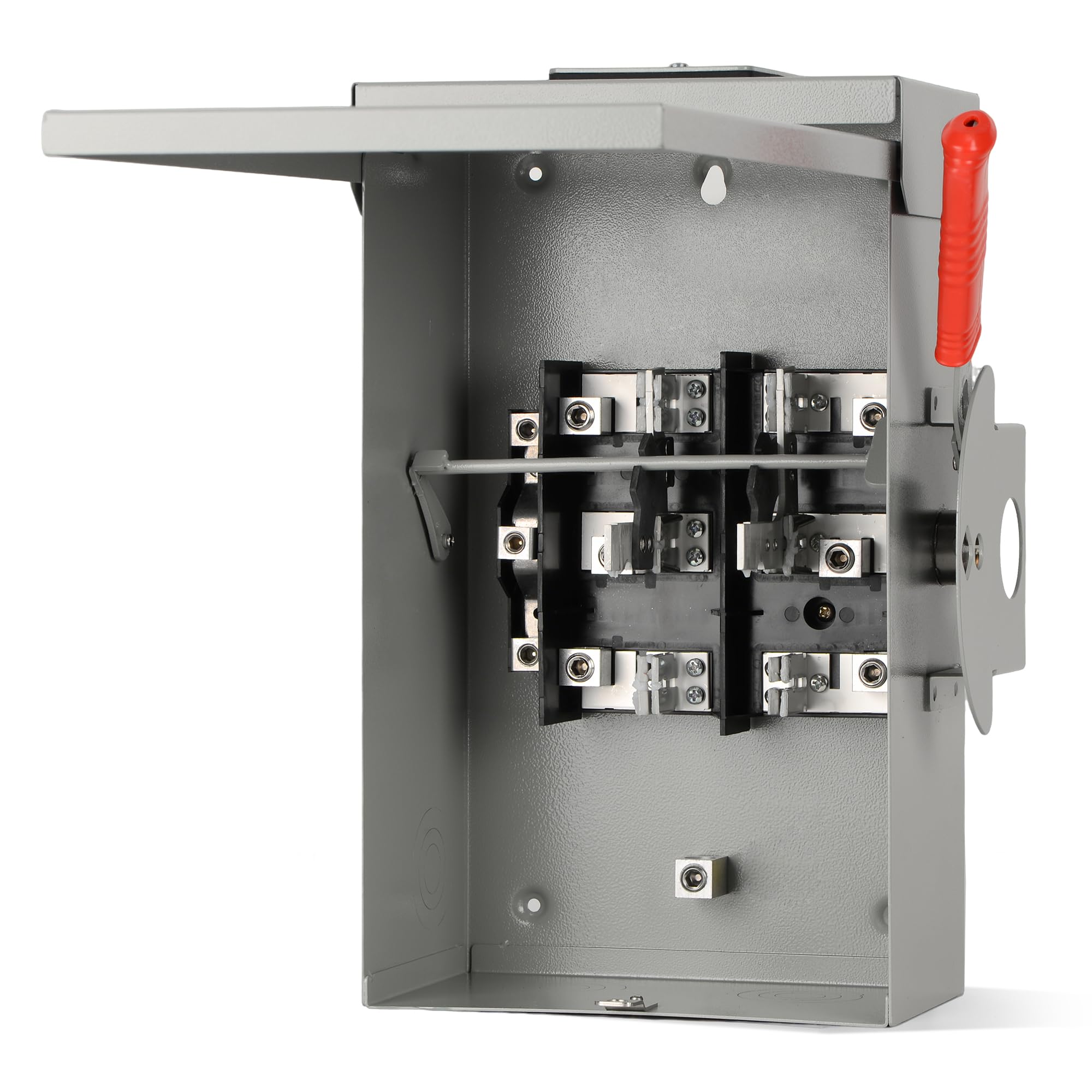 Photo 1 of 100 Amp 120/240V 24,000-Watt Non-Fused General-Duty Double-Throw Manual Safety Transfer Switch