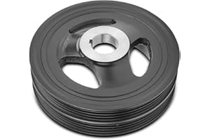 A-Premium Engine Harmonic Balancer Crankshaft Pulley Compatible with Hyundai Accent 1996-1997 L4 1.5L, Accent 2001-2011 L4 1.