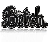 BBOTEN Western Belt Buckle for Women Teens Cowgirls, Bxtch Funny Belt Buckles for Her