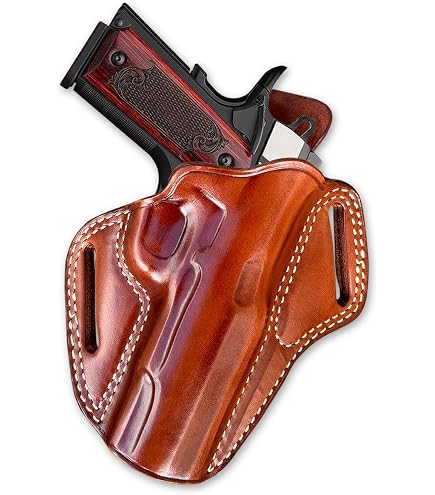 Amazon.com : Masc Premium Leather OWB Paddle Holster Open Top Fits