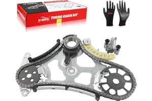 YA-MAYPAY Engine Oil Pump Guide Rail Drive Chain Kit Compatible with BMW 1/2/3/5/6/7Series M2 M3 M4 X3 X4 X5 X6 N55B30A 3.0T 