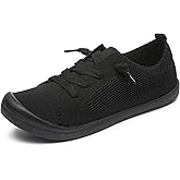 ALTOCIS Women's Knit Slip On Sneakers Ladies Elastic Low Top Flats Lightweight Breathe Mesh Fashion Sneakers Cute Flying Woven Loafers