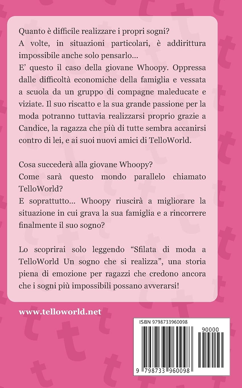 Sfilata Di Moda A Telloworld Un Sogno Che Si Realizza Romanzo Di Narrativa Una Storia Di Bullismo Che Si Trasforma In Una Splendida Amicizia Con Cartamodelli Da Ritagliare E Colorare 2