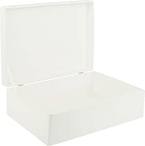 Creative DECO XL Blanca Grande Caja Madera Decorativa ...