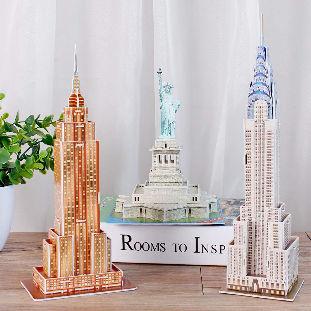 CubicFun 3D Puzzle Newyork Architectural Model Kits