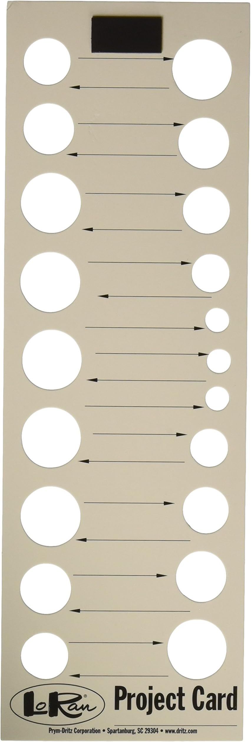 LoRan PN-3P Needlework Project Cards, 3 Count