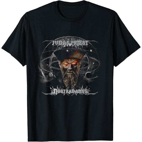 Amazon.com: Judas Priest – Nostradamus T-Shirt : Clothing