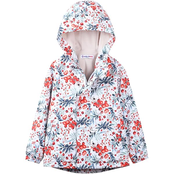 Amazon.com: RoseSeek Girl's Leopard Print Zip Up Hooded