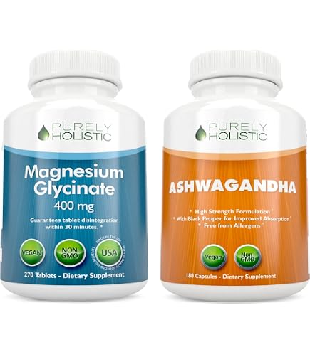 Amazon.com: Purely Holistic Magnesium Glycinate 400mg + Super