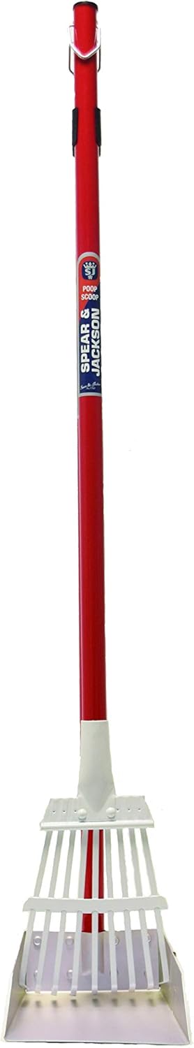 Spear & Jackson Small Poop Scoop, Red