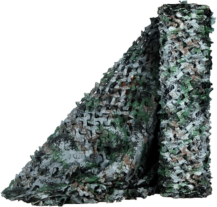 LOOGU Camo Netting, Camouflage Net Blinds Great for Sunshade Camping Shooting Hunting etc. : Sports & Outdoors