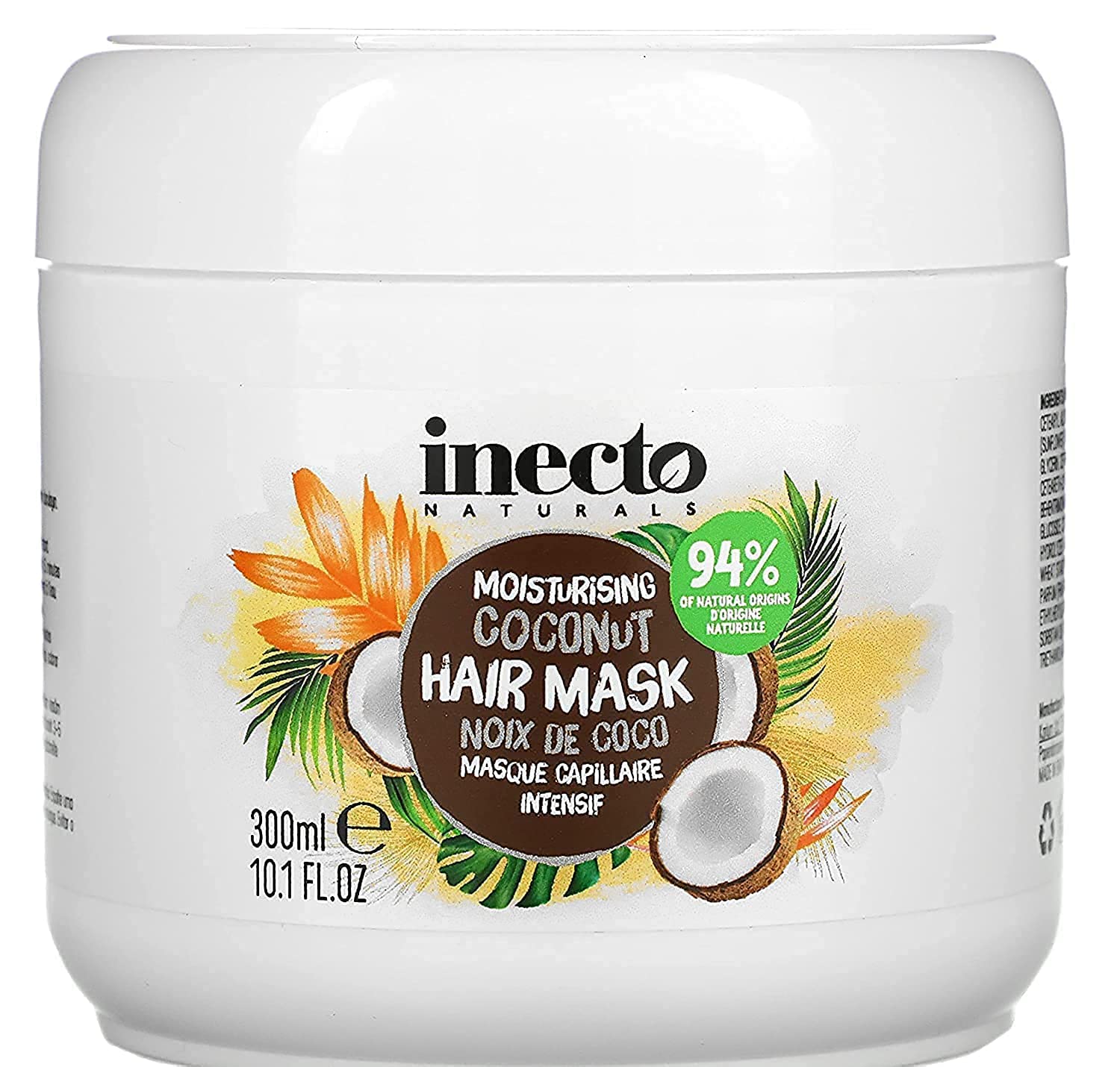 INECTO NATURALS HAIR MASK COCONUT 300ML