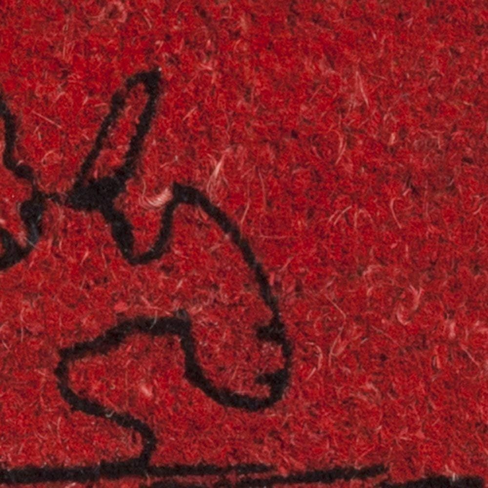Brunch Time Peanuts Doormat Red, 40 x 60 cm (Rectangular) - Image 4
