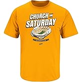 Church On Saturday T-Shirt for Tennessee College Fans (SM-5XL)