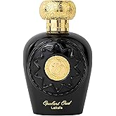 Lattafa Opulent Oud for Unisex Eau de Parfum Spray, 3.4 Ounce