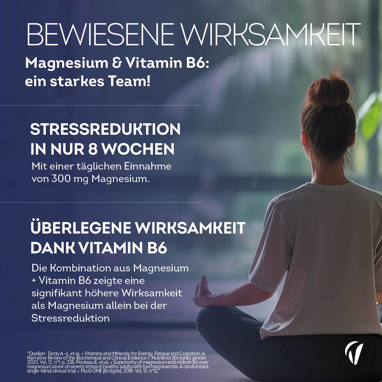 Magnesium Komplex hochdosiert - 5 hochwertige Formen - 180 Kapseln 5