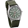 Avaner Nylon Strap Wrist Watch Men's Military Sport Watch Analog Quartz Fashion Waterproof Watch with Date Sub Window