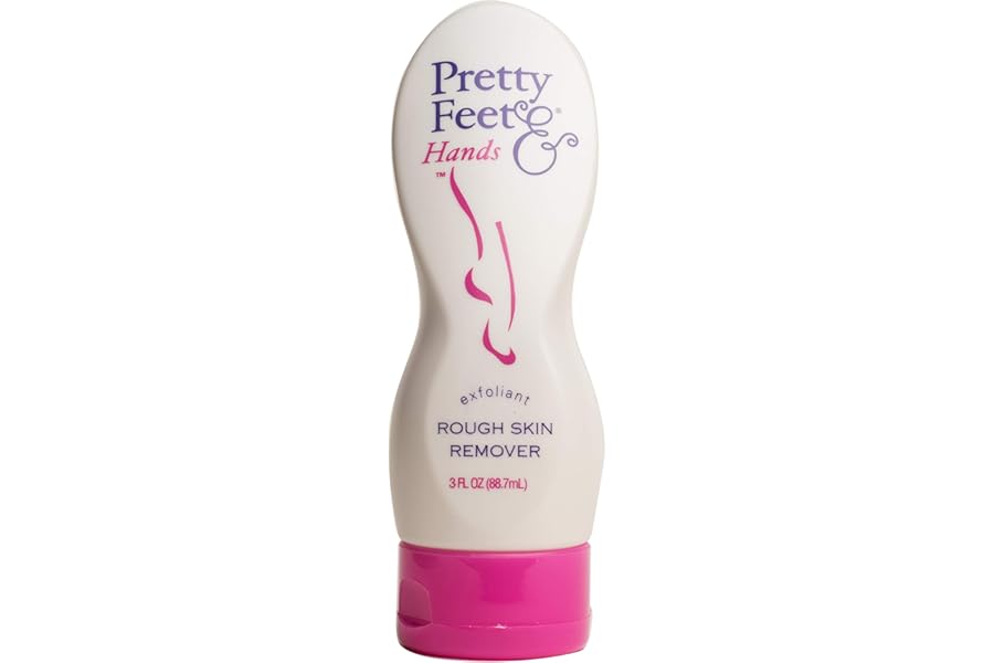 Pretty Feet & Hands Rough Skin Remover-Exfoliant, 3 Fluid Ounce