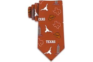 Eagles Wings Texas Longhorns Ties Mens Neckties