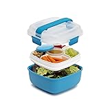 Goodful Stackable Lunch Box Container, Bento Style