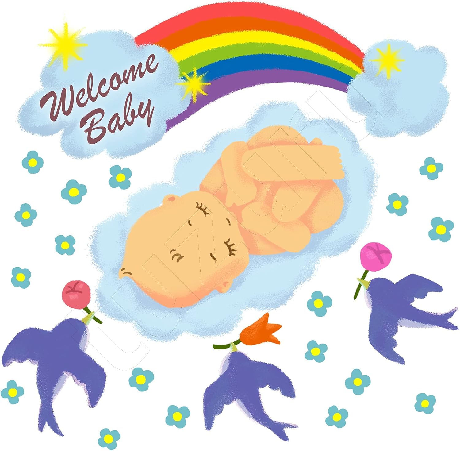 Amazon Co Jp Tuzuru マタニティフォト Baby ボディペイントシール ベリーペイント タトゥーシール 練習用シール付き 日本語説明書付き B おもちゃ