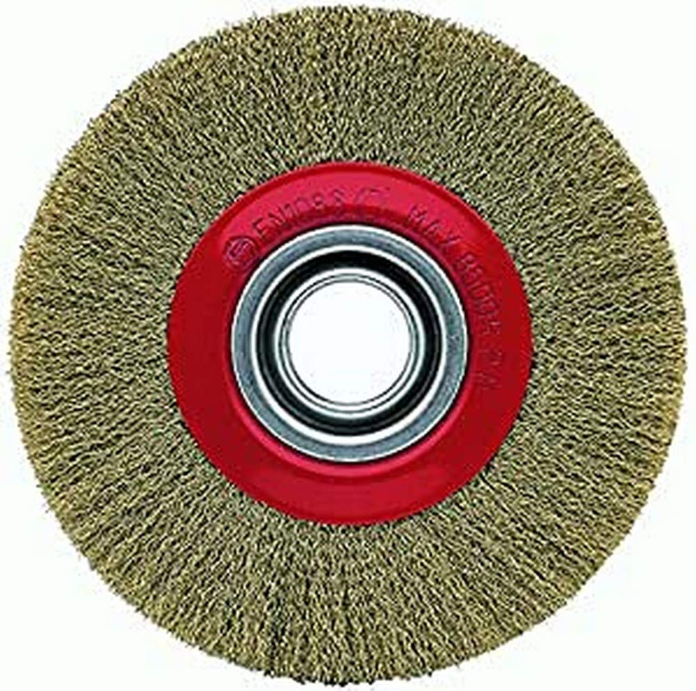 Industrial Plated Brass Round Brush Crimped Wire