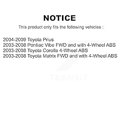 Rear Wheel Bearing Hub Assembly 70-512217