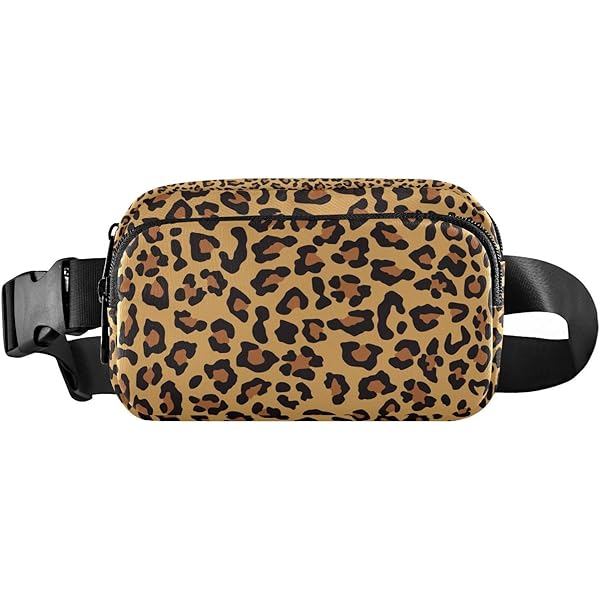 Amazon.com | Aisa us Leopard Print Nylon Fanny Pack Zebra